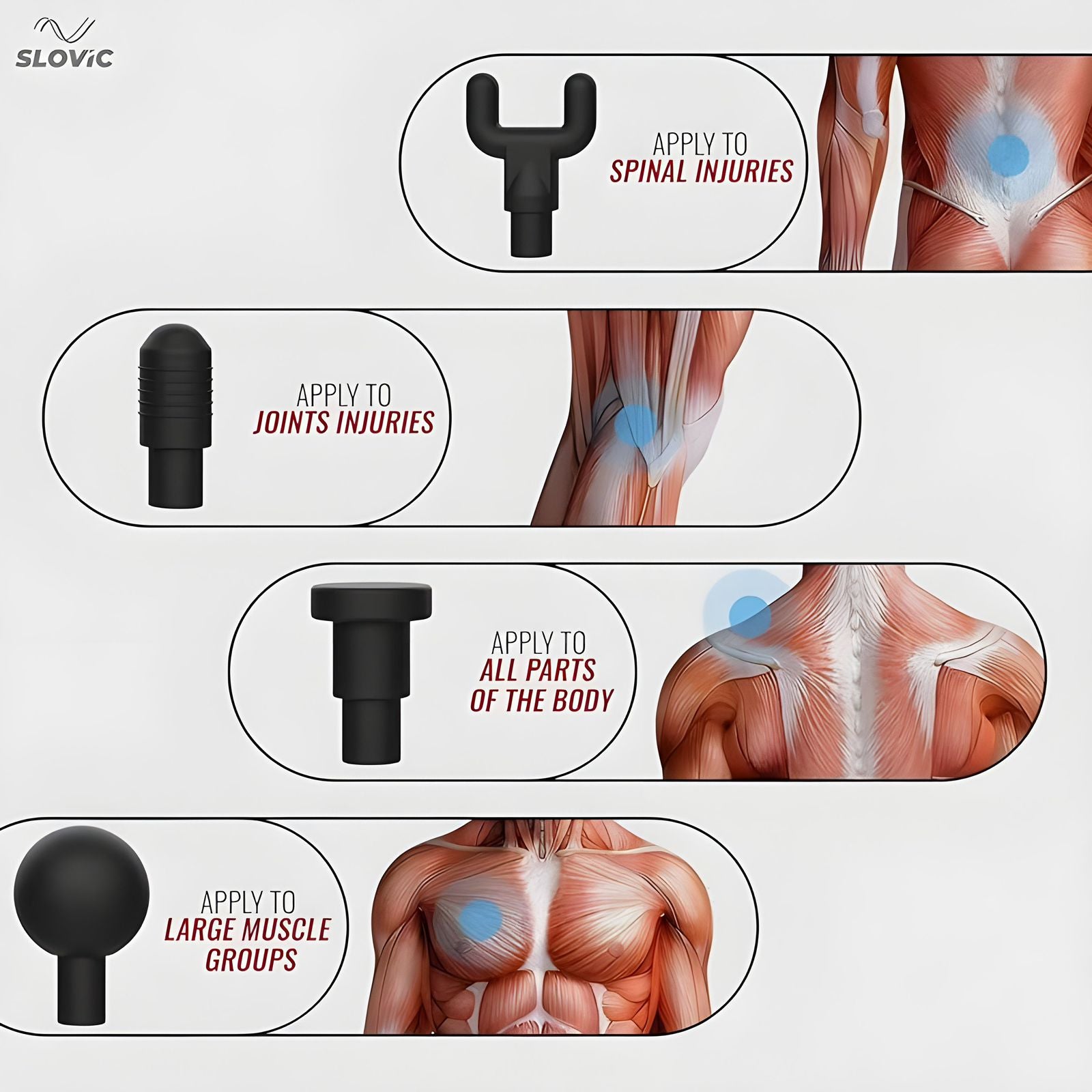 Slick gear Massage Gun